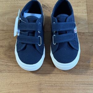 NWT Superga Kids | Navy Blue Canvas Sneakers